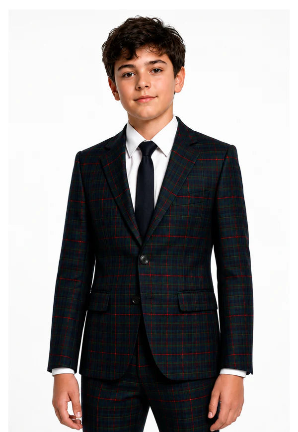 Gordon Boy's Tartan Jacket