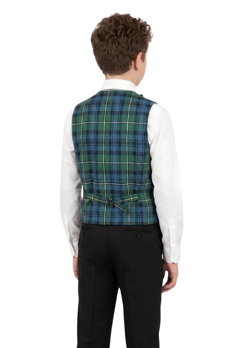 Black Watch Boy's Tartan Waistcoat