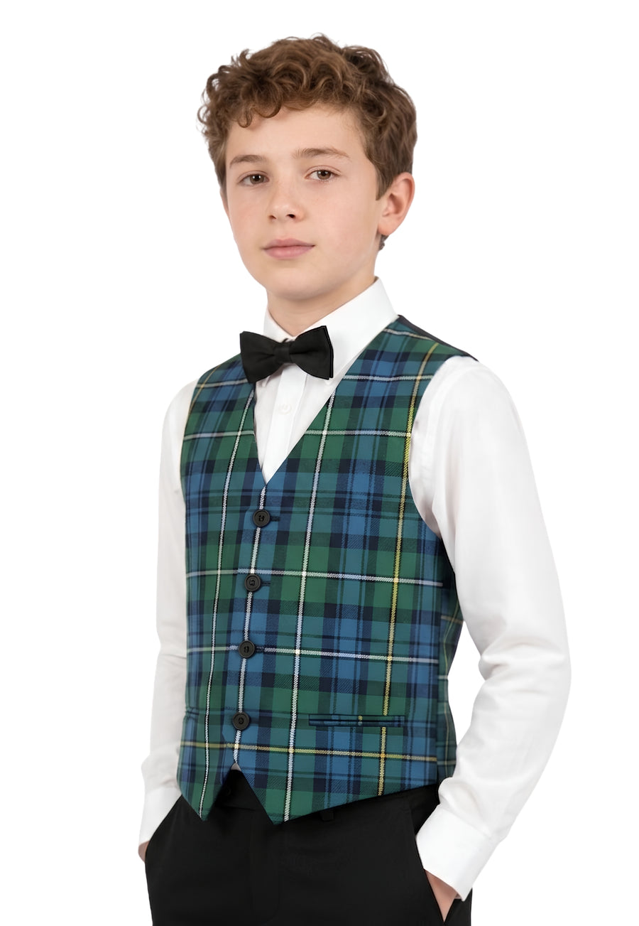 Royal Stewart Boy's Tartan Waistcoat