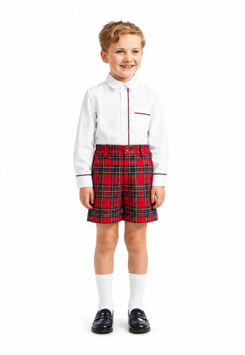 Boy's Tartan Shorts