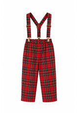 Boy's Tartan Braces for sale