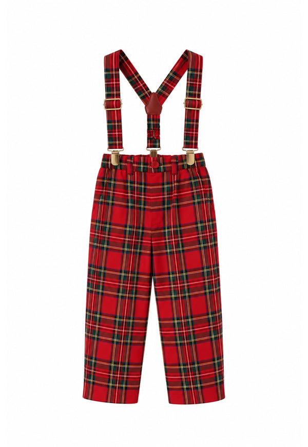 Boy's Tartan Braces for sale
