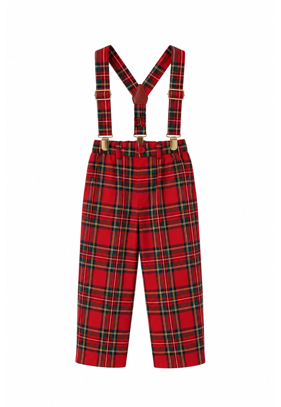 Boy's Tartan Braces for sale