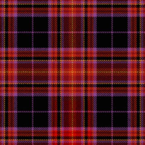 Bradshaw Black Ancient tartan swatch