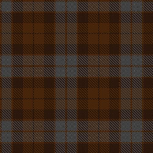 Brown Heather tartan swatch