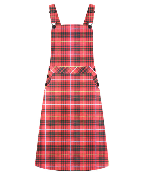 Bruce Tartan Ladies Pinafore Dress