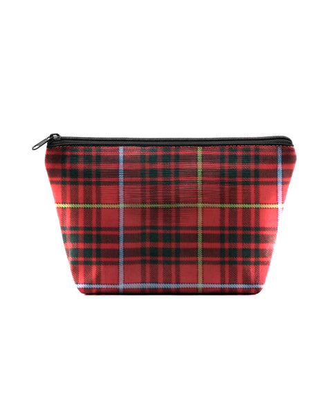 Bruce Tartan Cosmetic Pouch