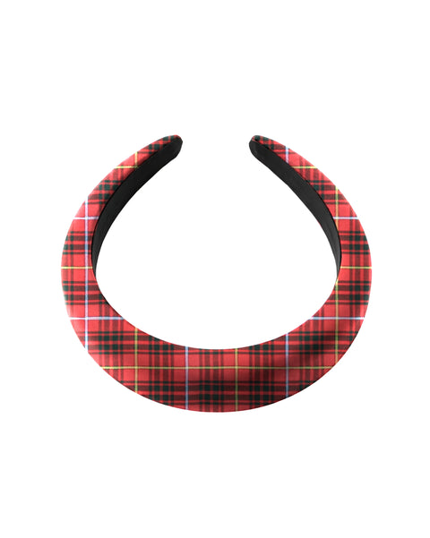 Bruce Tartan Padded Headband
