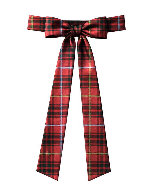 Bruce Women's Tartan Bow Belt