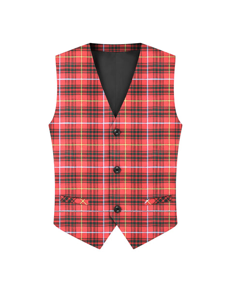Bruce Boy's Tartan Waistcoat