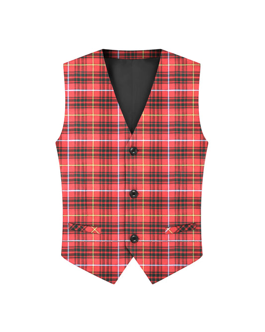 Bruce Boy's Tartan Waistcoat