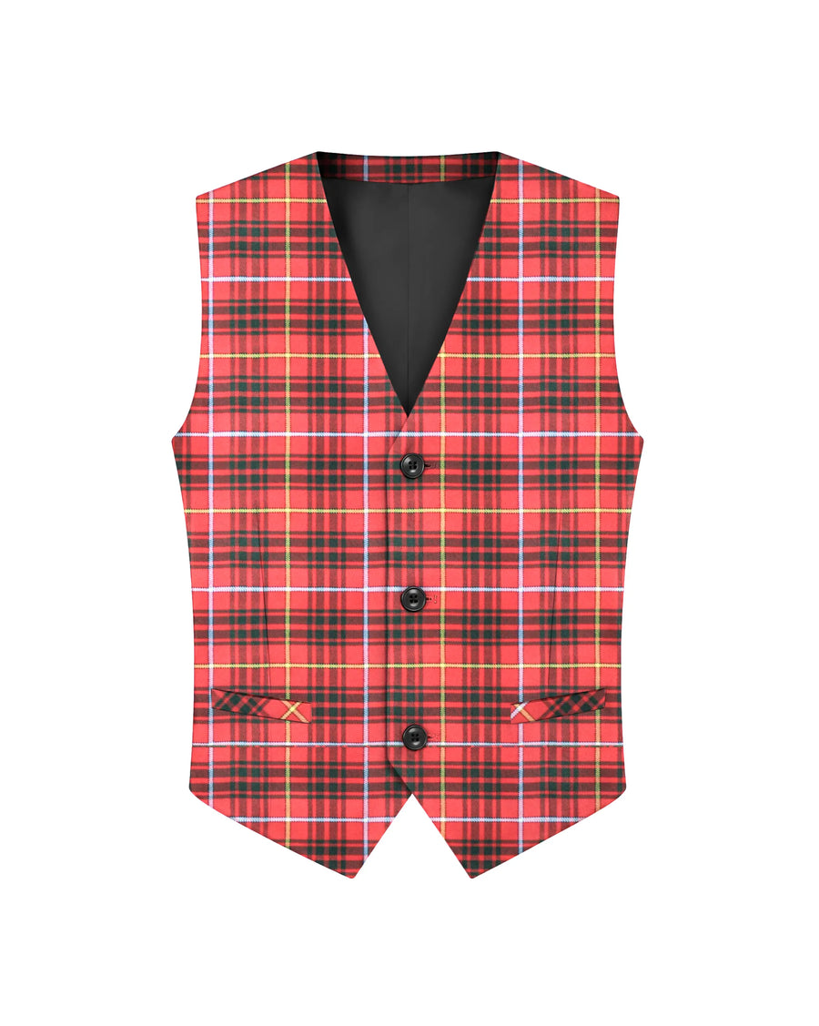 Bruce Boy's Tartan Waistcoat