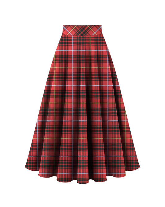 Bruce Pleated Everyday Skirt – Relaxed Fit & Classic Style