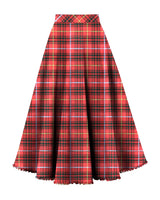 Bruce Side Fasten Maxi Skirt – Vintage Urban Style