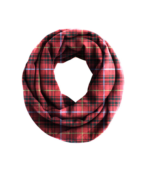 Bruce Tartan Infinity Scarf