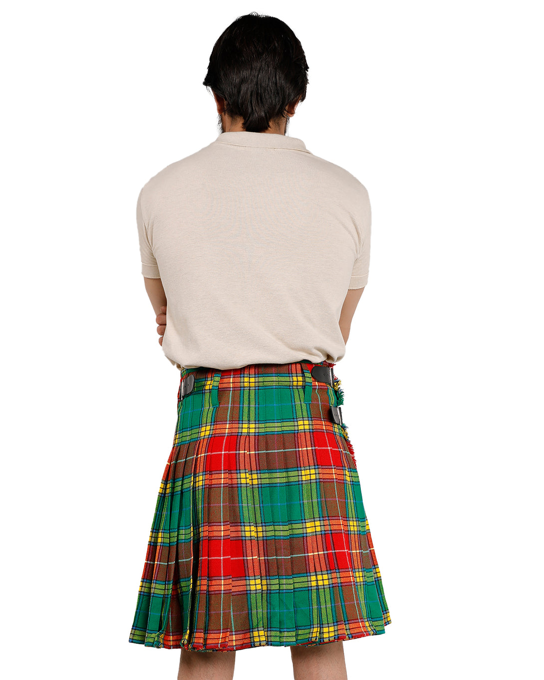 Back look of Buchanan of leny Bespoke kilt