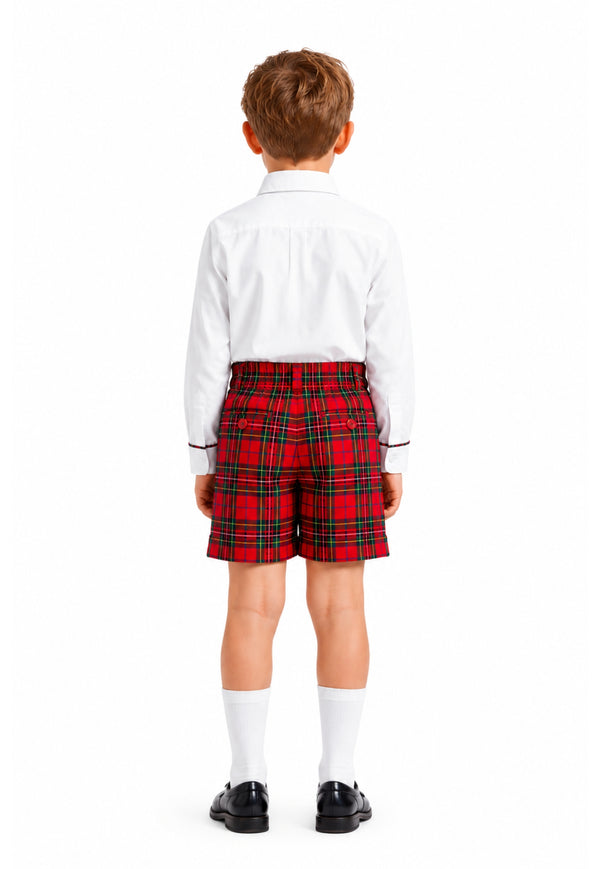 Boy's Tartan Shorts
