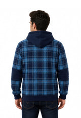 Caledonia Hood & Sleeve Panel Hoodie - Back View