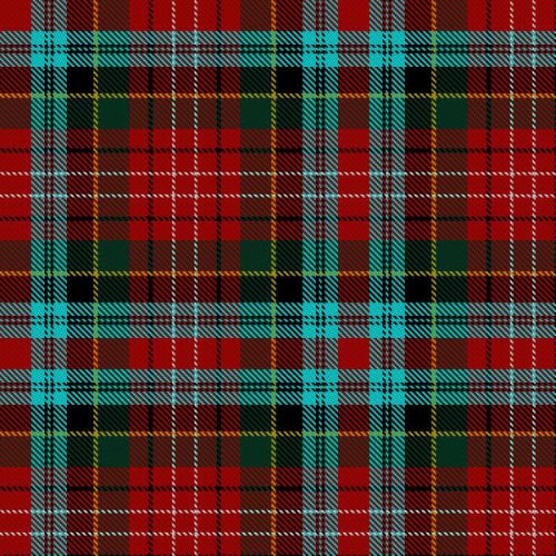 Caledonian Cameron Commando tartan swatch