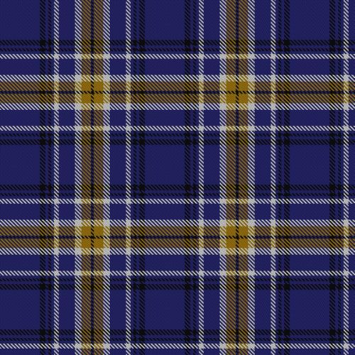 California Riverside University tartan swatch