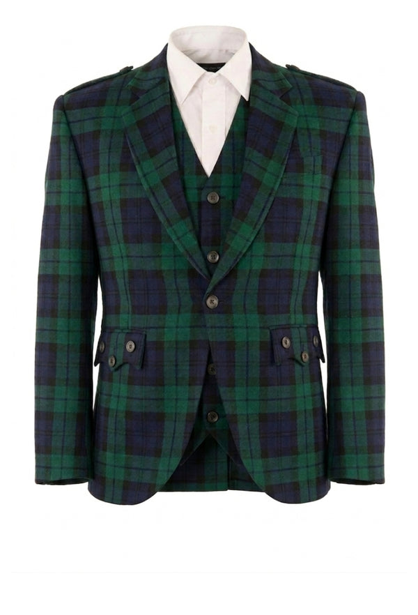 Campbell Tartan Argyll Tartan Jacket & Vest