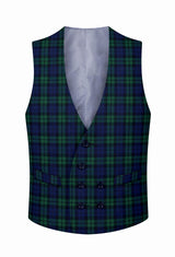 Campbell Double Breasted Tartan Waistcoat
