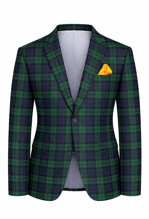 Campbell Men's Tartan Suit Jacket