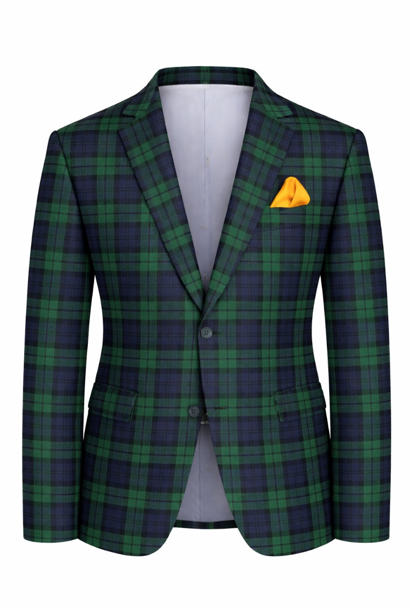 Campbell Men's Tartan Suit Jacket