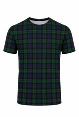 Campbell Tartan Round Neck Half Sleeve Plaid Shirt
