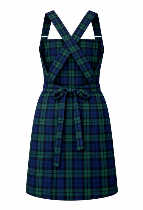 Campbell Tartan Cross Back Apron