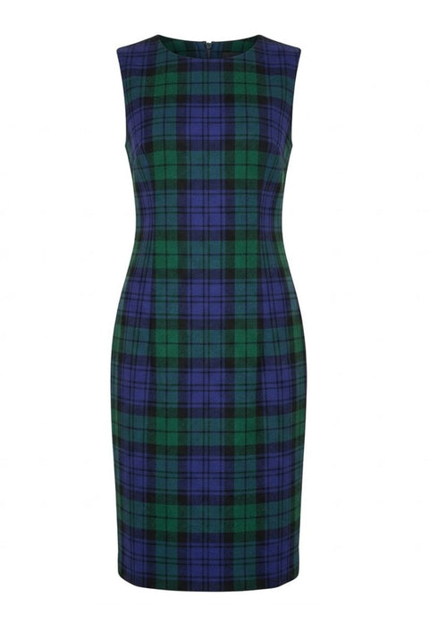 Campbell Tartan Tartan Shift Dress