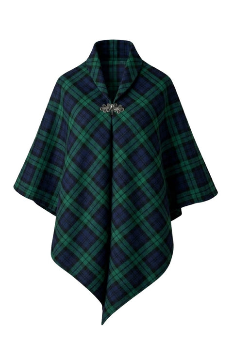Campbell Tartan Women's Tartan Cape
