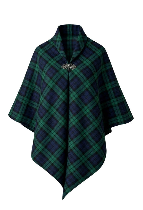 Campbell Tartan Women's Tartan Cape