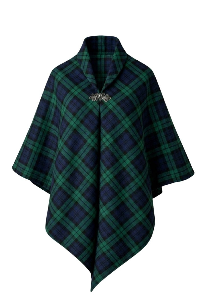 Campbell Tartan Women's Tartan Cape