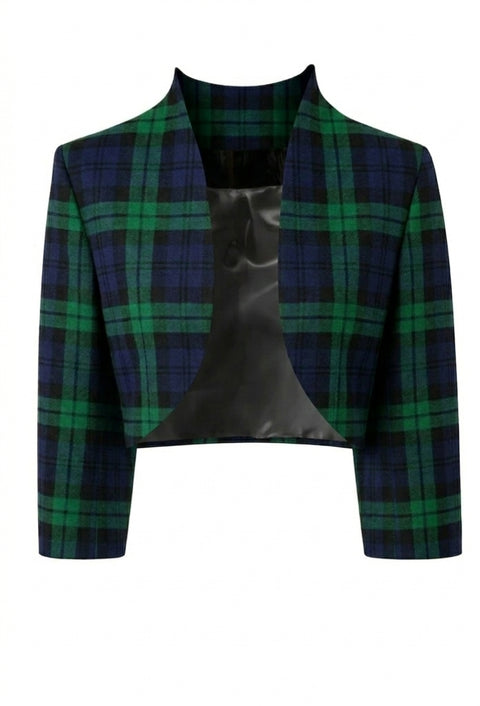 Campbell Tartan Bolero Jacket
