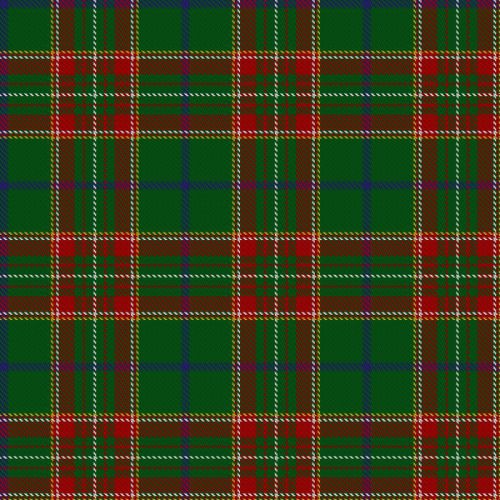 Canadian Caledonian Ancient tartan swatch