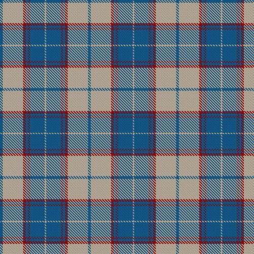 Canna Sapphire tartan swatch