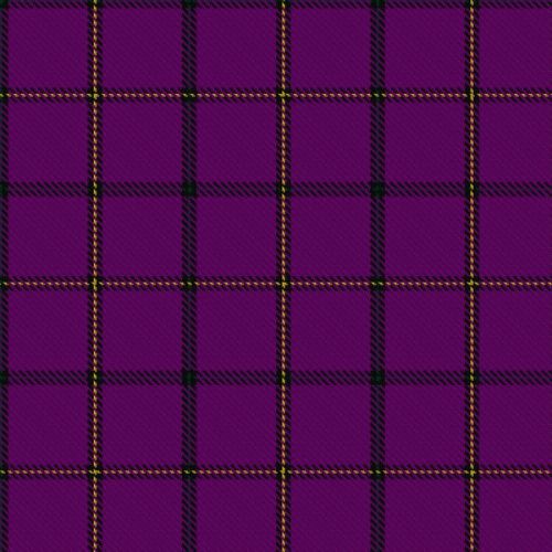 Carolina Western University tartan swatch