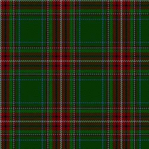 Carroll O'Reed tartan swatch