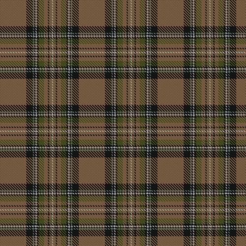 Cavalier Brown tartan swatch