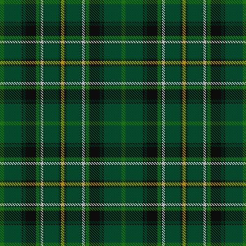 Celtic Football Club tartan swatch