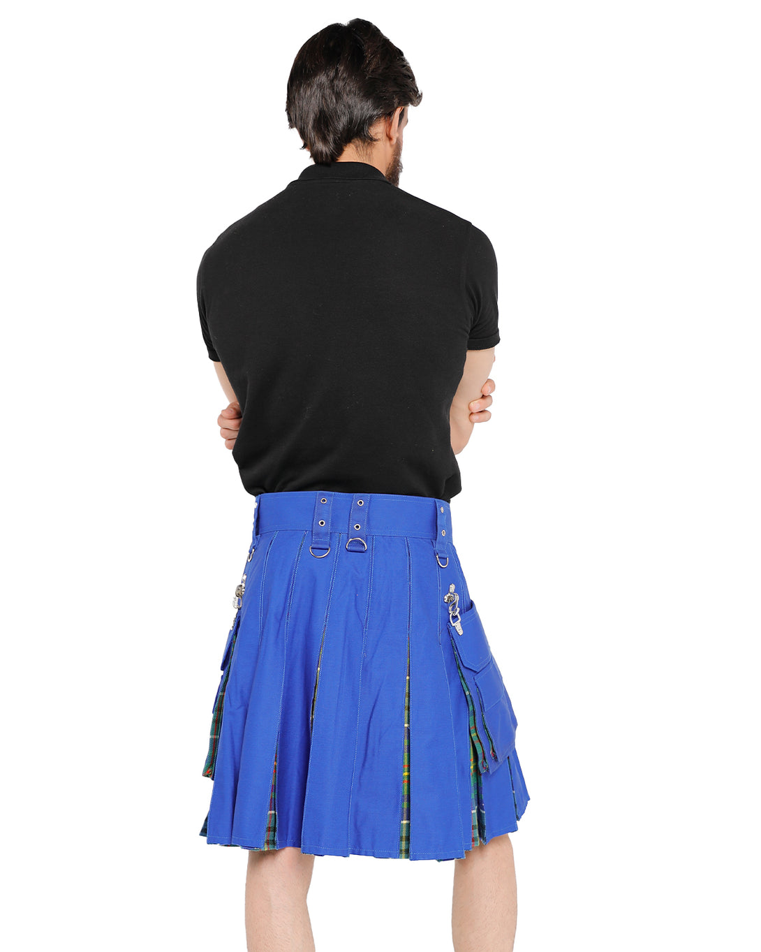 Back look of Celtic Valor hybrid Kilt