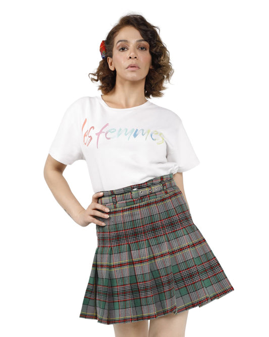 Buchanan Celtic Charm Pleated Skirt
