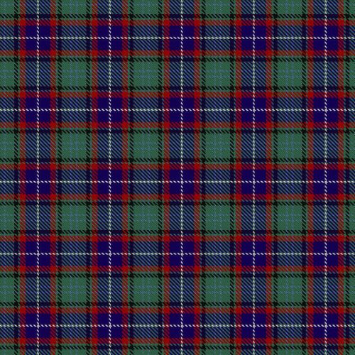 Cherokee tartan swatch