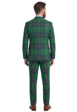 Classic Three Piece Tartan Suit
