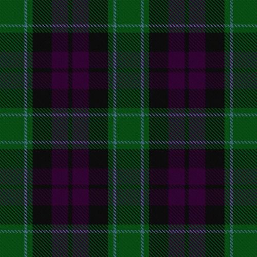 Coburg tartan swatch