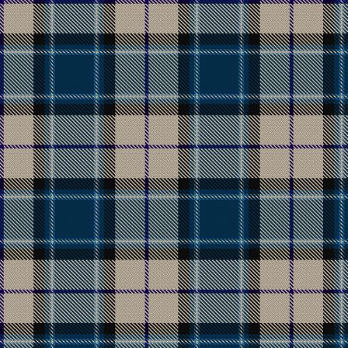 Comrie Navy Blue tartan swatch
