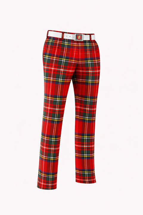Royal Stewart Men's Tartan Golf Trouser