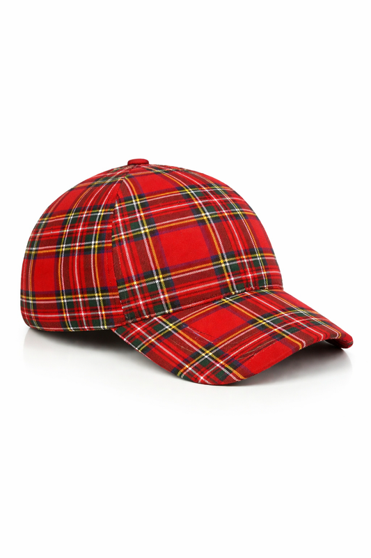 Royal Stewart Plaid Golf Cap