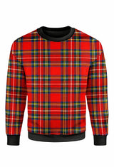 Royal Stewart Plaid Sweatshirt
